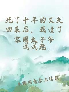 死了十年的丈夫回來(lái)后，我渣了京圈太子爺