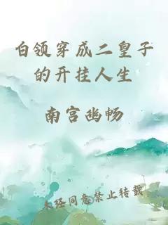 白領(lǐng)穿成二皇子的開(kāi)掛人生