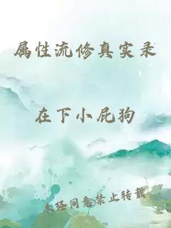 屬性流修真實錄
