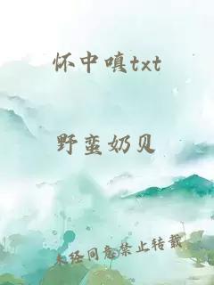 懷中嗔txt