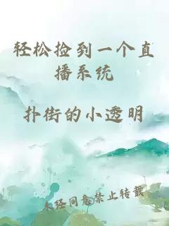 輕松撿到一個直播系統(tǒng)