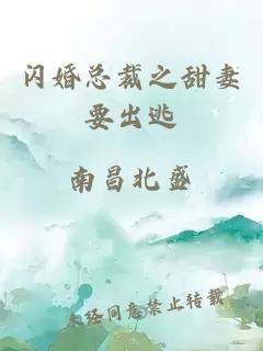 閃婚總裁之甜妻要出逃