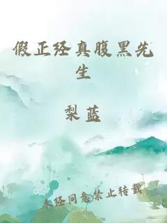 假正經(jīng)真腹黑先生