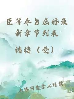 臣等奉旨成婚最新章節(jié)列表