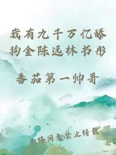 我有九千萬億舔狗金陳遠(yuǎn)林書彤