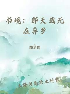 書境：那天我死在異鄉(xiāng)
