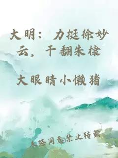 大明：力挺徐妙云，干翻朱棣